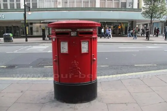 Red Post Box