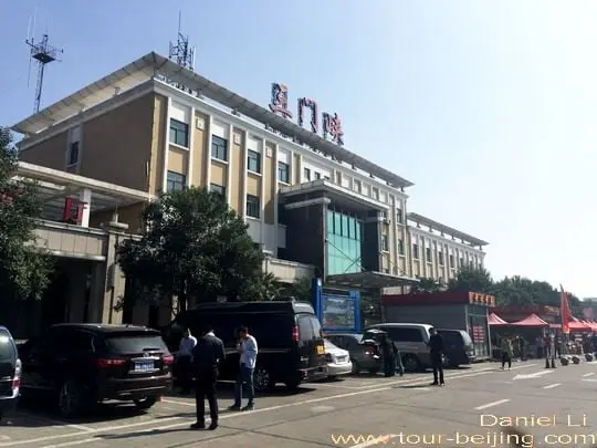 The main building of Sanmenxia Service Area