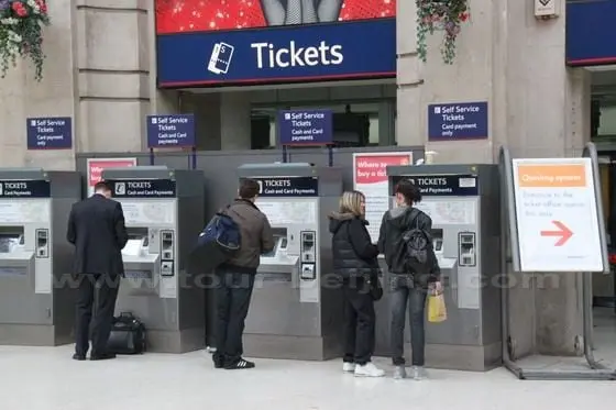 Self-service ticket booking