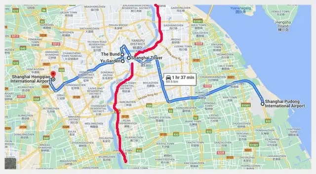 Shanghai Layout, the city layout of Shanghai (Tips, Photos & Map)
