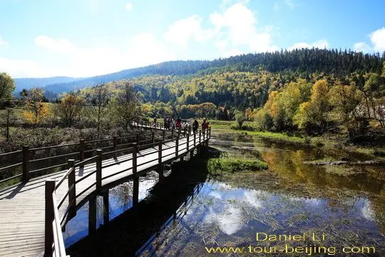 Shudu lake boardwalk