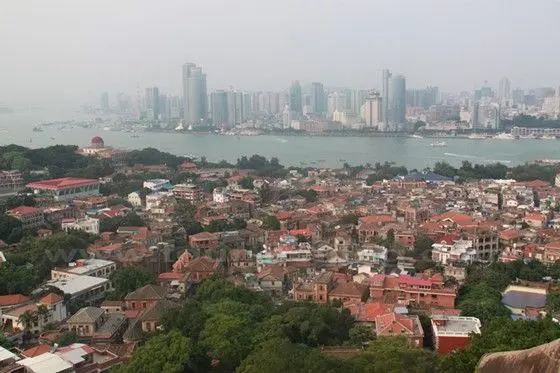 Southwest of Xiamen city core
