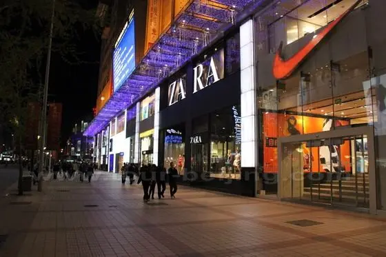 Night View of Wangfujing Pedestrian Street