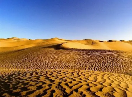 Taklamakan Desert is the largest in China