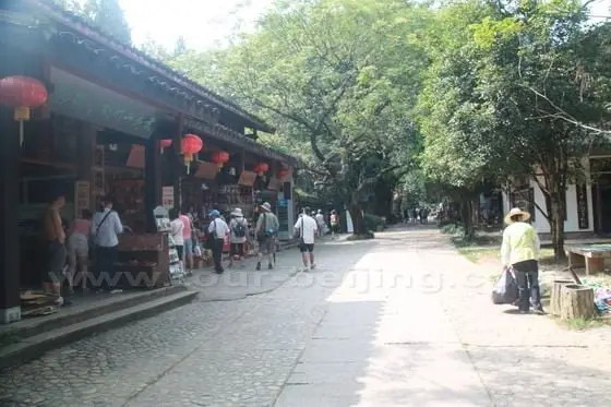 The 300 meter Song Street representing the life and culture dating back to 800 years.
