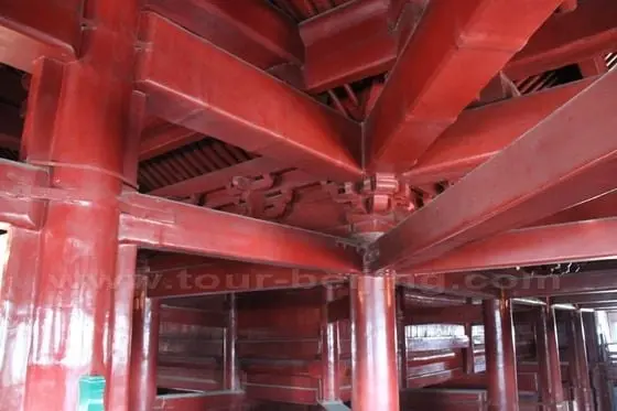 The Chinese traditional architecture