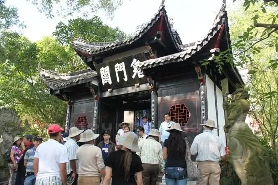 The Ghost Temple in Fengdu