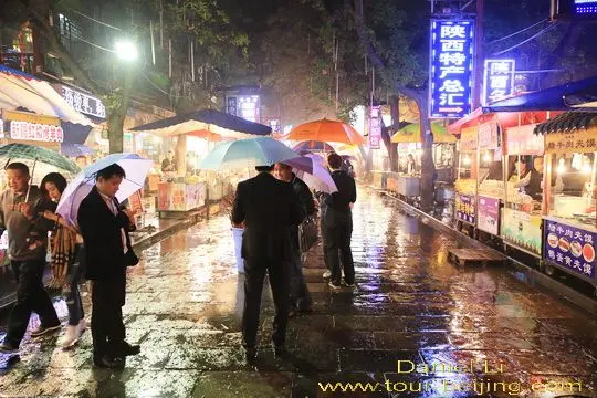 The Muslim Street behind Drum Tower