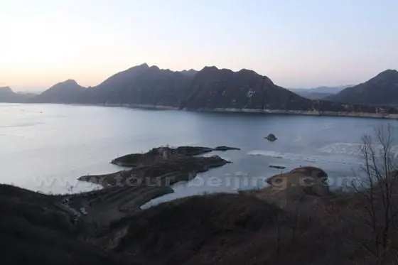 The Panjiankou pass is alomost totally submerged