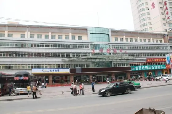 The Passenger Bus Center near Lanzhou Railway Station