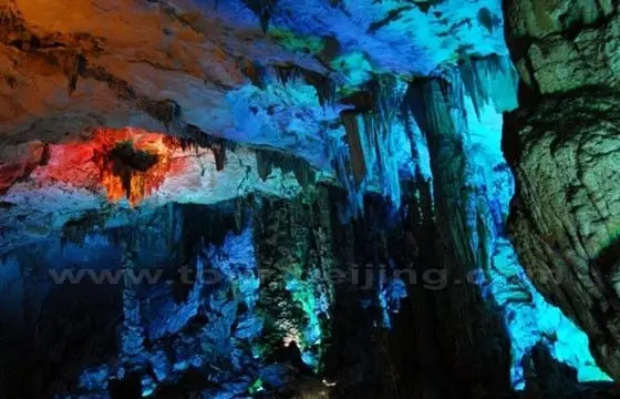 The Reed Flute Cave in Guilin