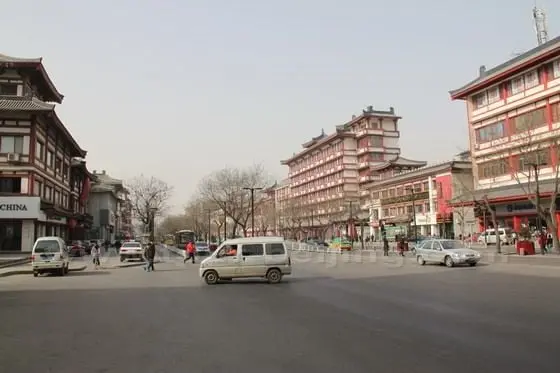 The West Street in a Tang Dynasty architecture style.