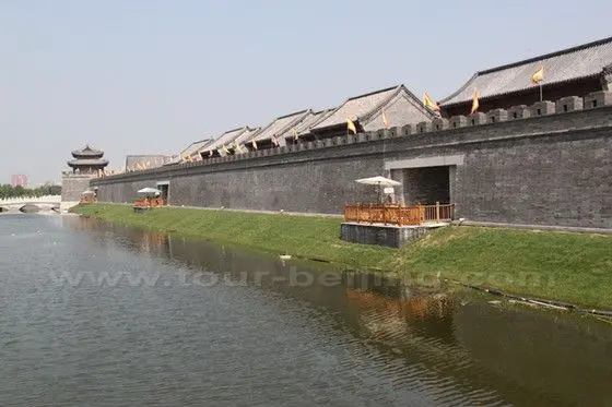 The city moat of Beitang Ancient Town