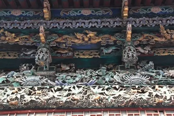 The fourth layer is the carvings of animals