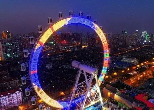 The grand Ferris Wheel