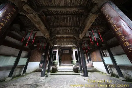 The inside of Dagong Hall