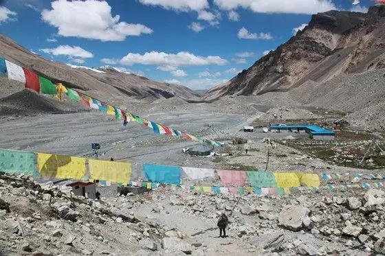 The last leg of the journey starts here and ends at the base camp of Mount Everest