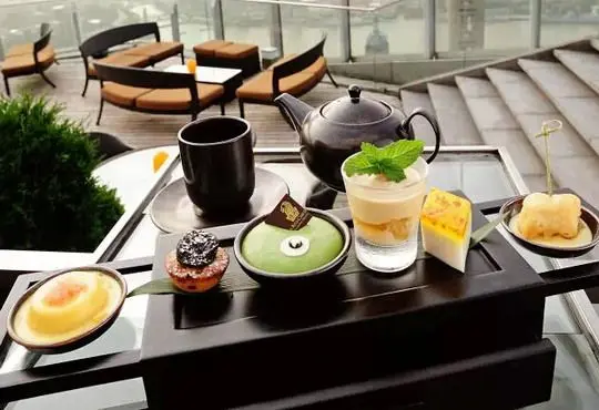 The lounge serve fabulous Asian tapas