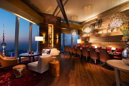 The rooftop resturant & bar also has indoor seating