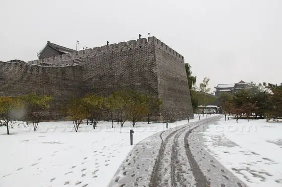 The terrace was built to strengthen the defense capability