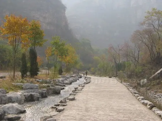 The valley in autumn