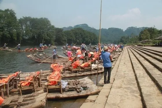 This is Wharf One of Xincun Nine-bend River Pier