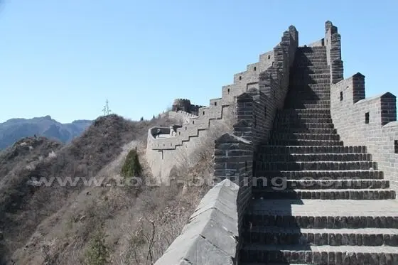 This is a Saw-tooth Great Wall, steep, 85 degree