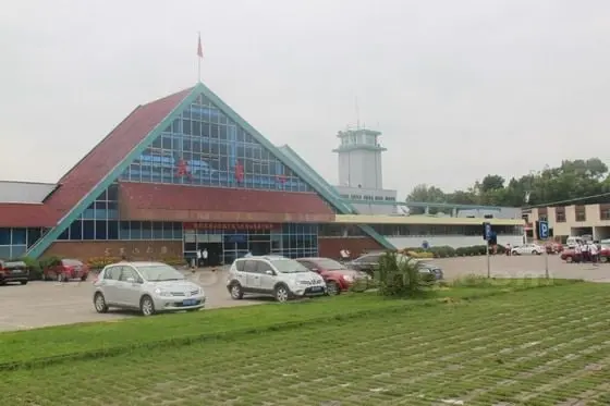 This is the Domestic Terminal Buidling Exterior