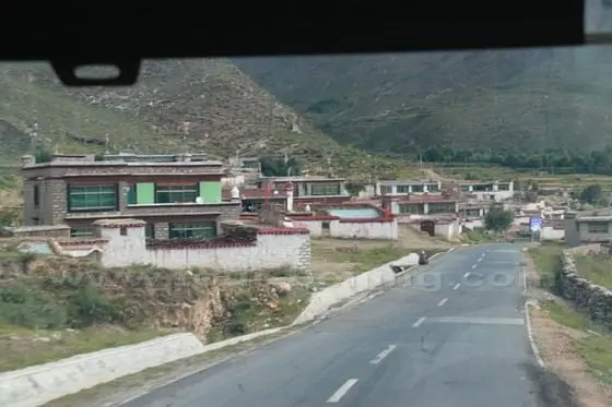 This is the Yerpa Village, a Tibetan village