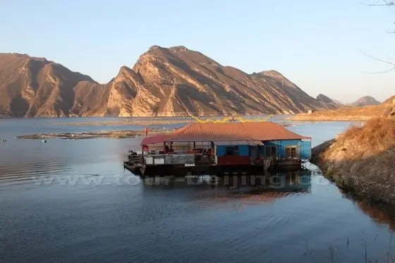 This is the boat-turned restaurant