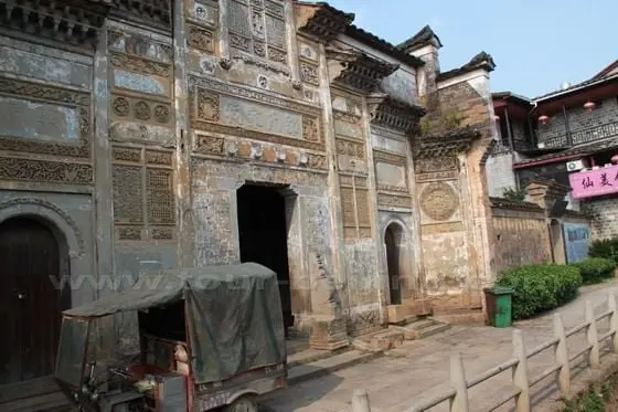This is the entrance to Zou's Ancestral Temple