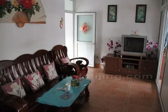 This was our living room where we drank tea and watched TV, feeling we were at home.