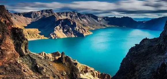 Tianchi Lake in Mt. Changbai ( from internet)