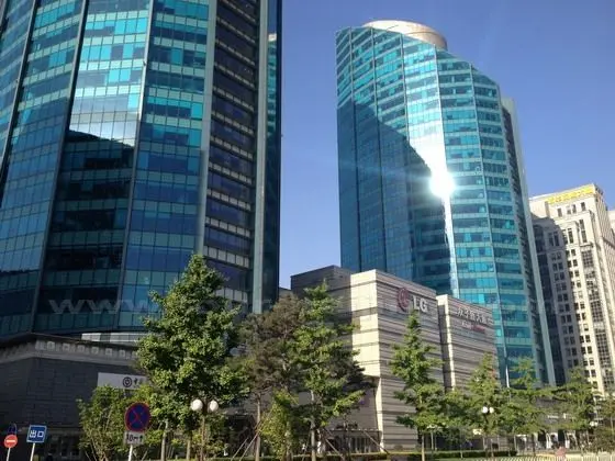Twin Towers on Chang'an Avenue