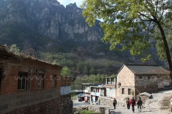 Walk down the village