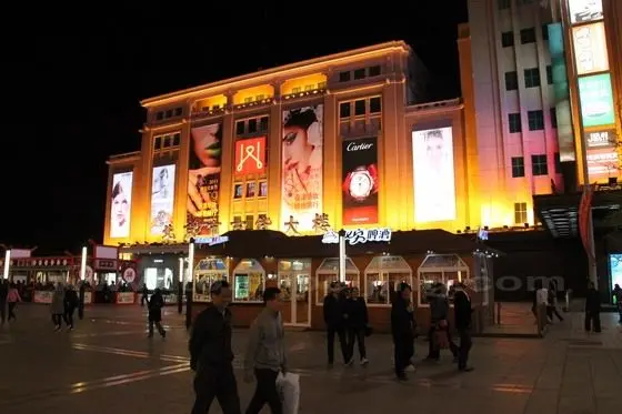 Night View of Wangfujing Pedestrian Street
