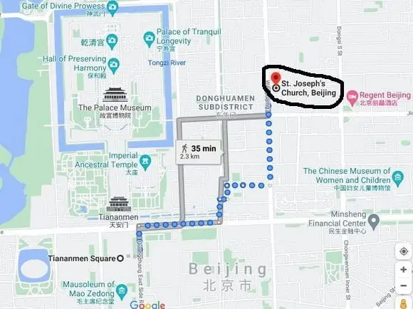 Catholic Mass Times Beijing (Tips, Photos & Map)
