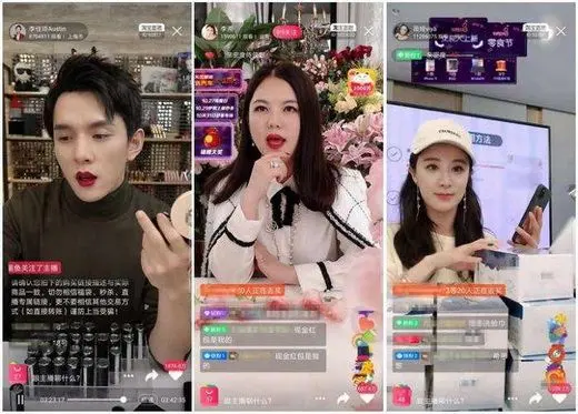 Cashless Live Stream Shopping in China