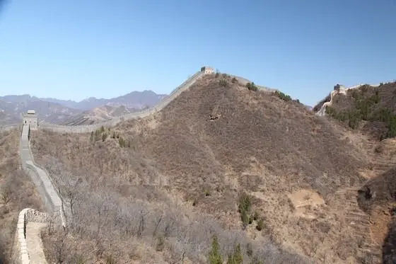 We have just conquered the last two towers of Taipingzhai Great Wall