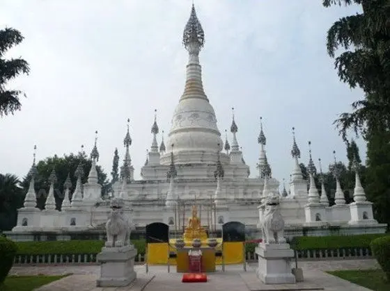 White Pagoda in Dai Ethnic Village