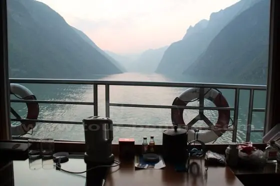 Wu Gorge viewed from my room