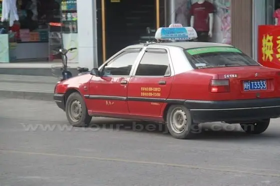 Wuyishan taxi