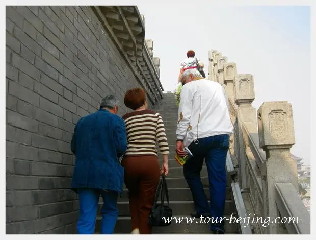 Ascending the bell tower