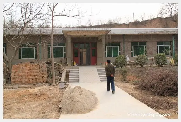 He was very happy first to show his grandeur bungalow house.