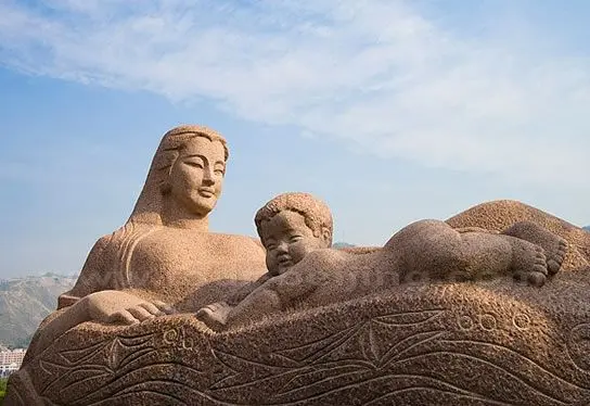 Yellow River Mother Sculpture