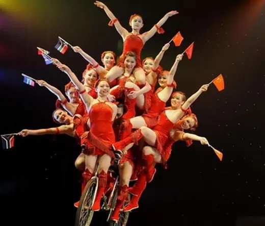 Shanghai Acrobatics ( Photo from Internet)