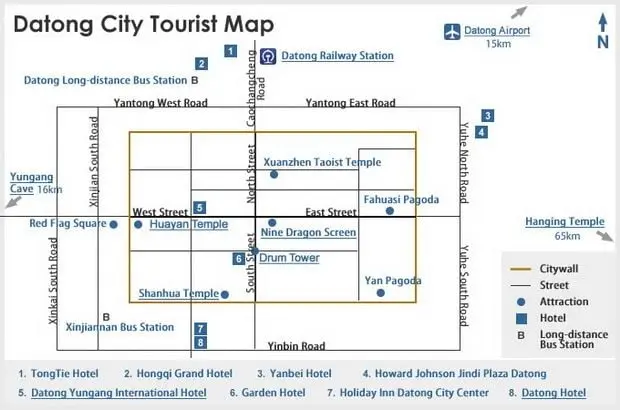 Where to stay in Datong (Tips & Map)