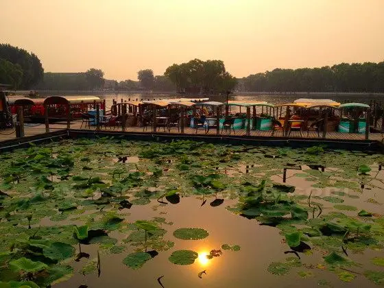 Early Morning Qianhai at Shichahai