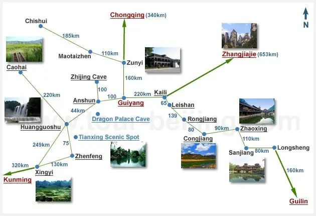 Top 10 Attractions in Guizhou