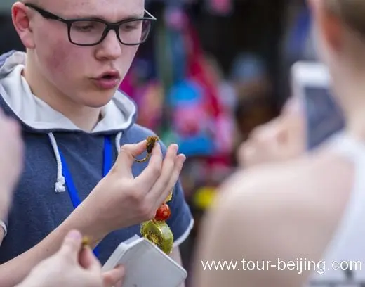 Eating Scorpion